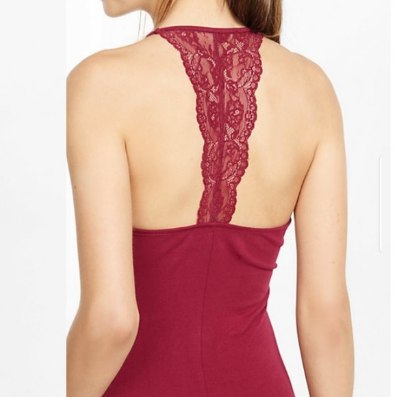 Express Lace Racerback Cami Dress - Picture 4 of 4